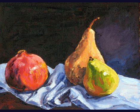 Pomegranate and Pears