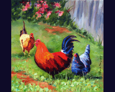 Colored Chicken